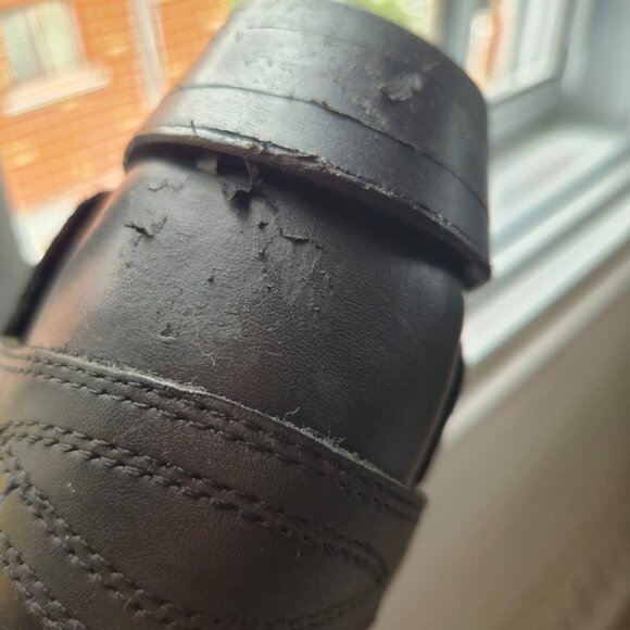 Black Leather Women's Boots - Picture 13 of 14